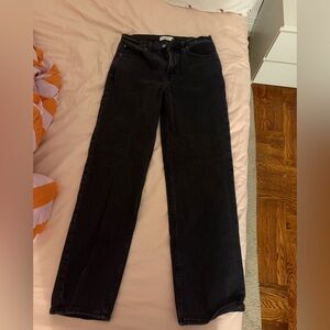Abercrombie & Fitch Women's Vintage Black High Rise Jeans